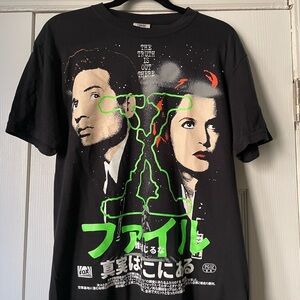 Rucking Fotton X-Files Black Graphic Tee